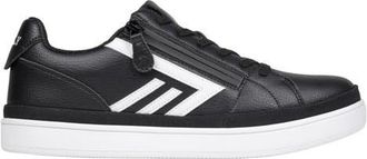 Billy Footwear Classic Low Double Zip Sneaker in Black/white at Nordstrom, Size 11.5