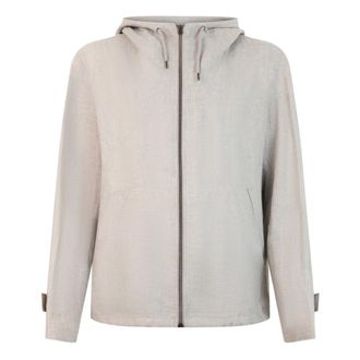 Herno Heren, Jassen, Grijs, Maat: XL Wol