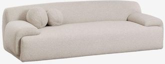 Sklum Sof&aacute; De 3 Plazas Tapizado Shirina Sklum