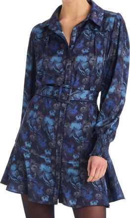 Allison New York Dylan Mini Dress In Midnight Floral