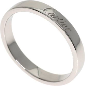 Cartier Platinum 950 Band Ring (Pre-Owned)