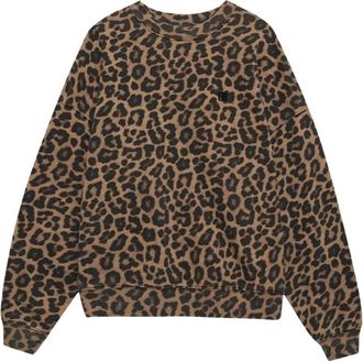 Anine Bing Miles Sweatshirt - Dames - Sweatshirts - Zwart - S - Katoen - Hoodies & sweatvesten