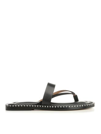 Dries Van Noten Leather Flip-Flops