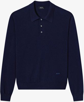 A.P.C. Hombre, Jerseys, Azul, Talla: XL
