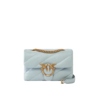 Pinko Love Puff Mini - female - PINKO - Shoulder Bags - Blue - ONE SIZE - Bags