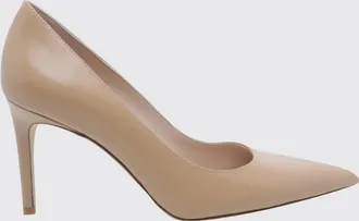 Stuart Weitzman D&eacute;collet&eacute; Power in pelle di vitello liscia con tacco a stiletto