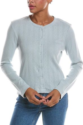perfectwhitetee Perfectwhitetee Lila Pointelle Cardigan