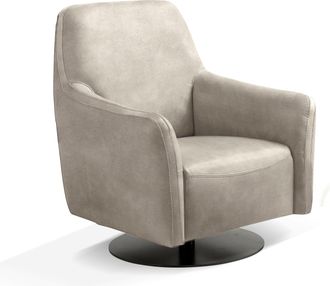Egoitaliano Sessel »Felicity Drehsessel mit Wippfunktion, kompakt und bequem, Loungesessel« Solitärsessel drehbar mit Wipp-Funktion