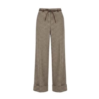 PANICALE Mujer, Pantalones, Verde, Talla: M