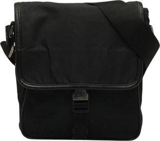 Prada Pre-owned Tessuto Crossbody Bag - - Pre-owned - Donna - Nero - ONE SIZE