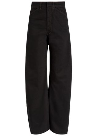 Christophe Lemaire Curved-leg Denim Jeans - Black - 32 (UK4 / Xxs)