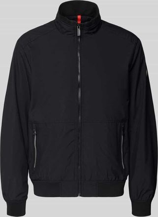 Lerros Regular Fit Jacke mit Stehkragen in Black, Gr&ouml;&szlig;e XL