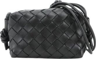 Bottega Veneta Pre-owned Cross Body Bags, female, Black, Size: ONE SIZE Pre-owned Cross Body Bag