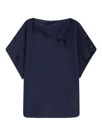 SOEUR Issa Top In Linen Blend
