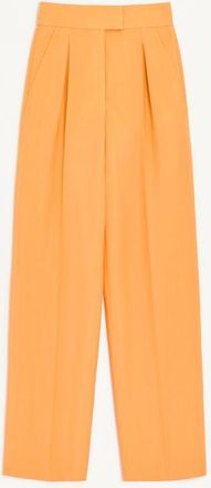 Valentino Pantaloni In British Mohair Donna ARANCIONE 36