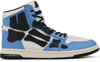 Amiri Carolina Blue/White Skel Top Hi Sneakers