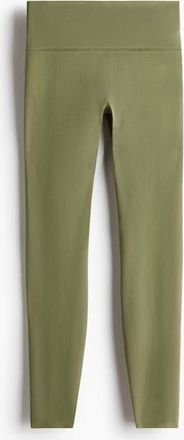 H&M Sports leggings with softmove in Olive Green at Nordstrom, Size X-Small
