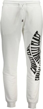 Cavalli Cotton Pant - Heren - Sweatpants - Wit - 2XL - Katoen - Broeken