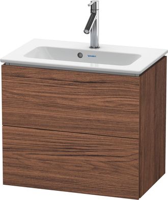 Duravit Duravit - Mueble Bajo Lavabo Compacto L-cube De 550x620x391mm Nogal Oscuro