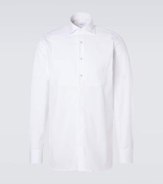 Lardini Cotton poplin Oxford shirt