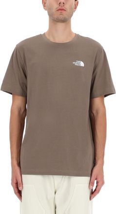 The North Face Brown Logo Crew Neck T-Shirt