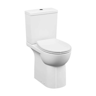 Vitra Inodoro De Pie Sin Borde Vitra Conforma Para Personas Con Movilidad Reducida (pmr) Con Salida Universal Y Asiento De Cierre Suave