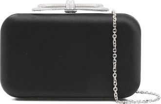 Mach & Mach Crystal-embellished Bow Clutch