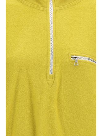 Rier Womens Jacket Polar Wool Zip-Up Wax Fleece Knitwear Sweater