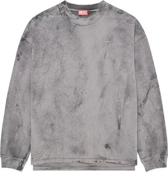 Diesel Felpa S-Baxt-T1 - Grigio