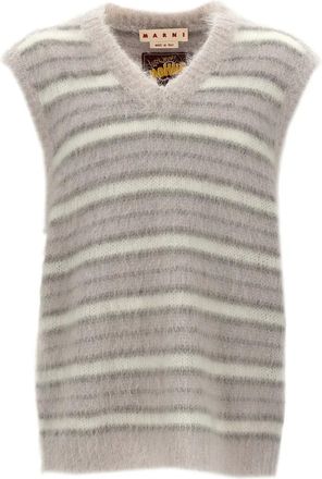 Marni Heren, Truien, Grijs, Maat: M Mohair