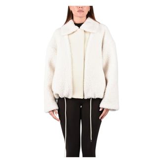 Sportmax Spxfiltro Jas - Dames - Jassen - Beige - Maat: S Jersey
