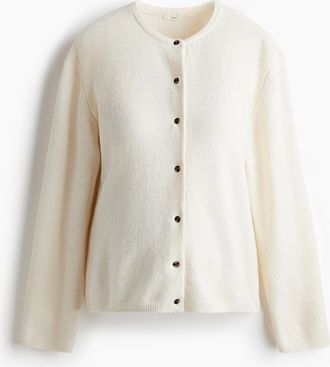 H&M MAMA Cardigan aus Feinstrick - Beige