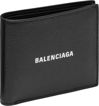 Balenciaga Wallets & Cardholders, male, Black, Size: ONE SIZE Cash Square Folded Wallet