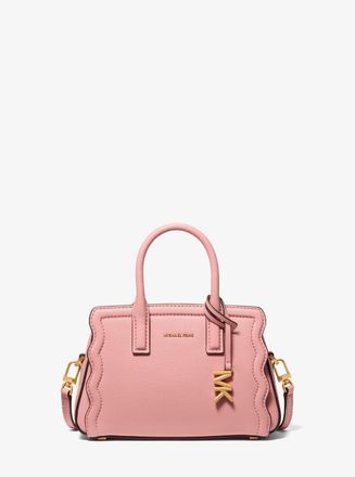 Michael Kors Laila Extra-Small Pebbled Leather Convertible Crossbody Bag