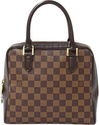 Louis Vuitton Pre-owned Damier Canvas Handbag - Dames - Vintage Handtas - Bruin - ONE Size - Vintage