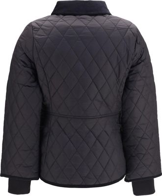 Barbour Womens Quilted Puffer Jacket Black