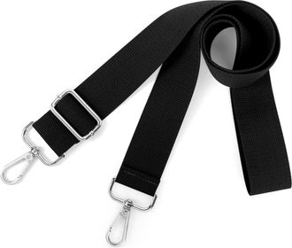 Generic 3.8cm Wide Shoulder Strap for Bag, Bag Strap Black Universal Replacement, Shoulder Crossbody Handbag Straps for Men Women
