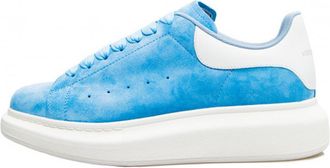 Alexander McQueen (WMNS) Alexander McQueen Suede Oversized Sneaker Blue 650792WIA514437