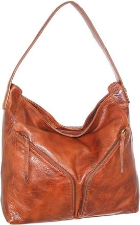 Nino Bossi Emily Hand-Dyed Vintage Leather Hobo Bag
