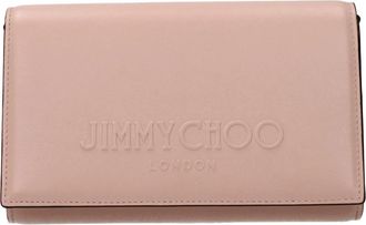 Jimmy Choo London Clutches - Dames - Clutches - Roze - ONE Size - Leer - Tassen