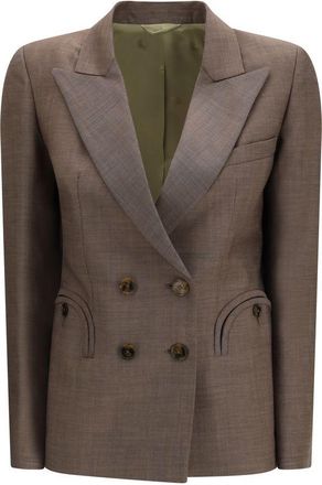 Blaz&eacute; Milano Fleece Wool Womens Blazer