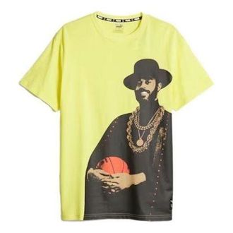 Puma Franchise Basketball Graphic Tee Yellow 622029-01