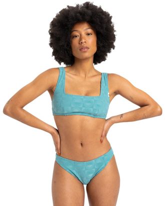 Quiksilver Bikini-Hose QUIKSILVER Dark Roy, Damen, Gr. XS, US-Gr&ouml;ssen, blau (brittany blau), [Hauptmaterial] 6% Elasthan, 36% Polyester, 58% Polyester, Badehosen