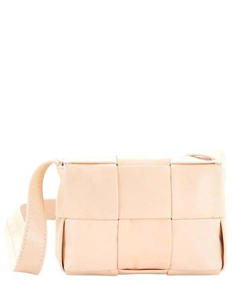 Bottega Veneta Cassette Crossbody Bag Maxi Intrecciato Candy (Authentic Pre- Loved)
