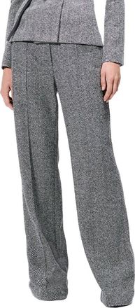 Adam Lippes Full Leg Wool Trouser