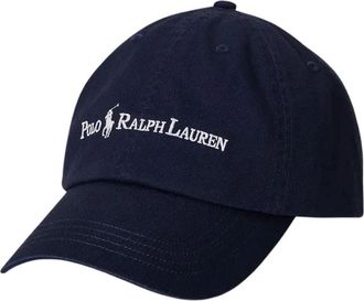 Polo Ralph Lauren Sport Cap - Heren - Petten - Blauw - ONE Size - Katoen - Accessoires