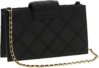 Tory Burch Womens Black Lamb Leather Cardholder Accessory