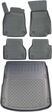 OEM Juego De Alfombrillas Para Coche Y Maletero Para Audi A6 C8 Sed&aacute;n Desde Junio De 2018