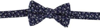Ascentix Metallic Flowers and Leaves Bowtie in Purple at Nordstrom