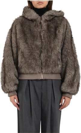 Lou Andr&eacute;a Mujer, Chaquetas, Gris, Talla: S